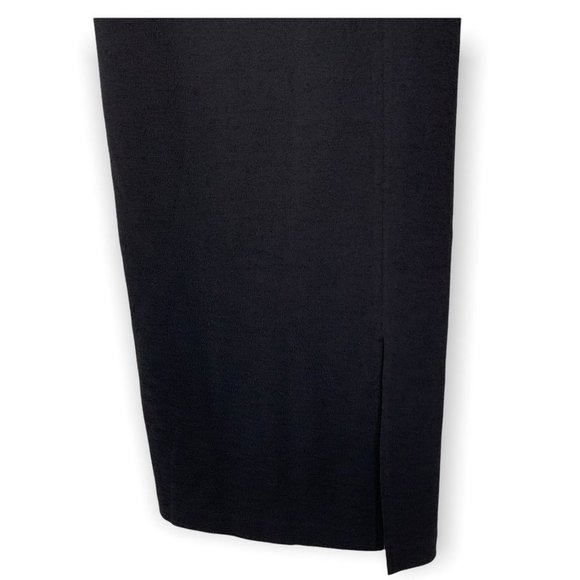 WHBM Crepe Textured V Neck Sheath Dress Size 0P - Picture 3 of 12